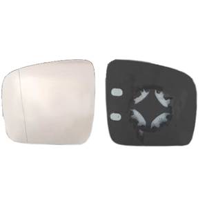 Miroir Glace rétroviseur gauche pour VOLKSWAGEN CADDY III phase 1, 2004-2010, dégivrant, asphérique