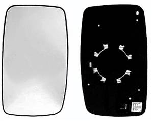 Miroir Glace rétroviseur gauche pour FIAT SCUDO II 2007-2016, dégivrant, à clipser, Neuf