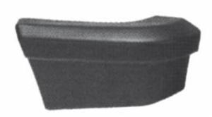 Crosse pare chocs avant droit pour FIAT DUCATO I ph. 2 1990-1994, noir, Neuf