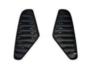 Kit moulure pare chocs arrière droit/gauche pour RENAULT CLIO V phase 2 depuis 2023,noir,gaufrè,Neuf