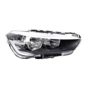 Phare Optique avant droit électrique pour BMW X1 F48 depuis 2015, H7, avec moteur, avec feu de jour à LED, Neuf