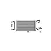 Intercooler pour CITROËN JUMPY II 2007-2016, OEM: 1498987080, Neuf