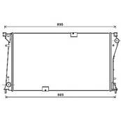 Radiateur de refroidissement moteur pour NISSAN PRIMASTAR ph.2 2006-2016, OEM: 2140000Q0D, Neuf