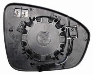 Verre de rétroviseur gauche pour RENAULT CLIO V phase 2 depuis 2023, avec BLIS, dégivrant, asphérique, Neuf