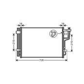 Condenseur de Climatisation pour KIA CEE'D 2007-2012, OEM: 976061H000, Neuf
