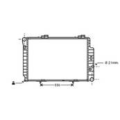 Radiateur de refroidissement moteur pour MERCEDES CLASSE C 1993-2000 (W180-202), OEM: 2025002103, Neuf