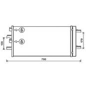 Condenseur de Climatisation pour MINI ONE/COOPER F55/F56 2014-2021, OEM: 64509271204, Neuf