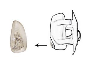 Feu clignotant répétiteur droit pour NISSAN NV400 depuis 2011, blanc, rétroviseur extérieur, Neuf