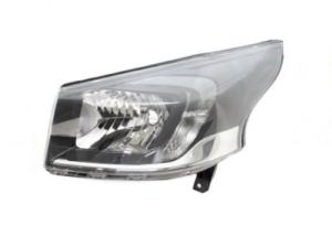 Phare optique avant gauche pour OPEL VIVARO II 2014-2019, H4, avec moteur, feu de jour LED, Neuf 