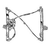 Lève vitre avant droit pour CITROËN C2 phase 2 2008-2010, manuel, Mod. 3 portes, Neuf