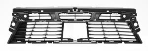 Grille centrale pare chocs avant pour PEUGEOT 3008 II 2017-2018, trous radar, noire, Neuve