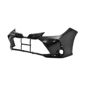 Pare-chocs avant pour TOYOTA COROLLA XII (E210) 2019-2022, noir lisse, Neuf à peindre