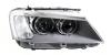 Phare Optique avant droite pour BMW X3 F25 2010-2015, bi-xenon, avec moteur, noir, à LED, Neuf