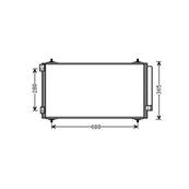 Condenseur de Climatisation pour FIAT ULYSSE depuis 2002, OEM: 1401113180, Neuf