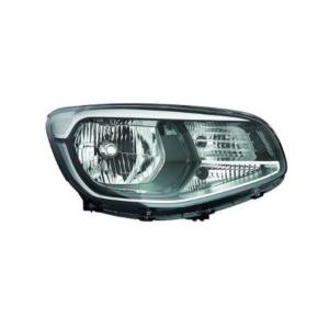 Phare Optique avant droit pour KIA SOUL 2014-2016, H4, avec lumière diurne et corps noir, Neuf