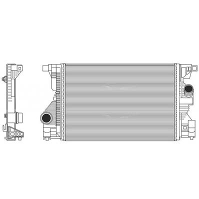 Intercooler pour MERCEDES CLASSE A depuis 2018 (W177), OEM: 2475006100, Neuf