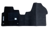 Tapis de sol Auto pour PEUGEOT EXPERT II, 2007-2016, avec sigle EXPERT, moquette noire et clips, Neuf