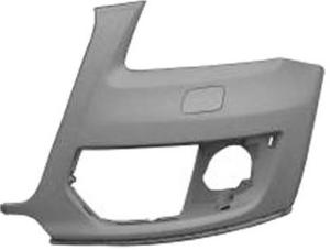 Crosse pare chocs avant gauche AUDI Q5 I phase 1 2008-2012, trous lave-phares, cache, traces PDC Neuf à peindre