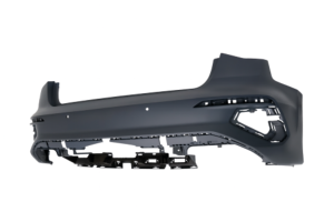 Pare-chocs arrière pour AUDI A3 IV depuis 2020, trous PDC, Park-assist + supports, MOD S-LINE, Neuf à peindre