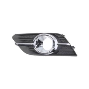 Grille gauche de Pare-chocs avant pour OPEL MOKKA I 2013-2016, noire, siège antibrouillard et moulure chromée, Neuve