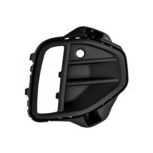 Grille droite pare-chocs avant pour VOLKSWAGEN T-ROC depuis 2022, noire, avec trou PDC + supports, Mod. R-LINE, Neuve