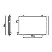Condenseur de Climatisation pour PEUGEOT 407 2004-2007, OEM: 6455HV, Neuf