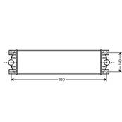Intercooler pour NISSAN INTERSTAR ph.2 depuis 2003, OEM: 2147000QAA, Neuf