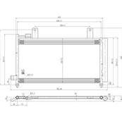 Condenseur de Climatisation pour FIAT SEDICI depuis 2007, OEM: 71750369, Neuf