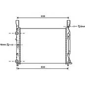 Radiateur de refroidissement moteur pour RENAULT KANGOO II ph.1 2008-2013, OEM: 4155000002, Neuf