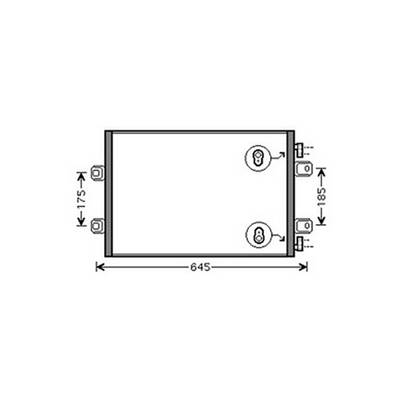 Condenseur de Climatisation pour RENAULT MASCOTT ph.2 2004-2010, OEM: 5010514383, Neuf
