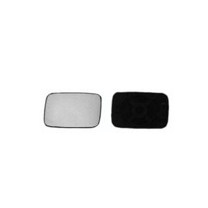 Miroir Glace rétroviseur extérieur gauche pour BMW Serie 5 E34, 1988-1994, chromé, Neuf