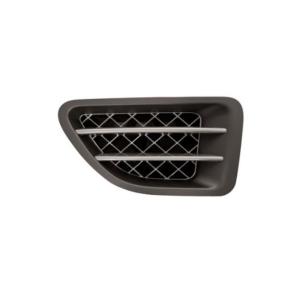 Grille pour aile avant gauche pour LAND ROVER RANGE ROVER SPORT (LR320) 2005-2009, foncée/argentée, grise, Mod. Supercharged, Neuve