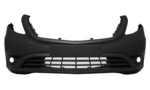 Pare chocs avant pour MERCEDES VITO III (W447) 2014-2019, trous feux antibrouillard, Neuf à peindre