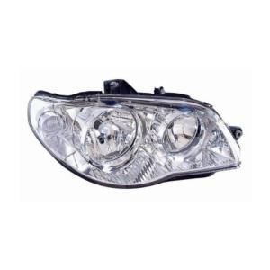 Phare avant gauche pour FIAT STRADA 2005-2011, H7+H7, électrique, avec moteur, chromé, Neuf