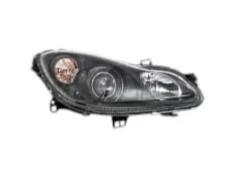 Phare Optique avant droit électrique pour SMART FORTWO 2007-2011, H7+H7, avec moteur, fond noir, Neuf