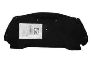 Panneau d'insonorisation du capot moteur pour PEUGEOT 2008 I phase 1 2013-2016, 7 clips, Neuf