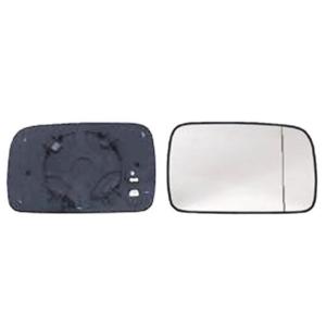 Miroir Glace de rétroviseur extérieur droit pour VOLKSWAGEN POLO III phase 1, 1994-1999, dégivrant, Neuf