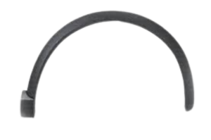 élargisseur avant droit pour AUDI Q3 I phase 2 2014-2018,noir,gaufrèe,Neuf