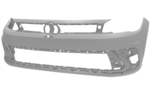 Pare chocs avant pour VOLKSWAGEN POLO VI phase 2 depuis 2021, Neuf à peindre