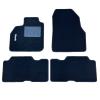 Kit 4 Tapis de sol Auto pour RENAULT SCENIC de 2003 à 2009, avec sigle SCENIC, sans CLIPS, Neuf