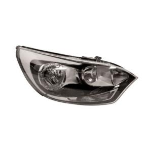 Phare droit pour KIA RIO 2011-2014, H1+H7, électrique, avec moteur, noir, 7 PIN, Neuf