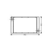 Radiateur de refroidissement moteur pour MINI ONE/COOPER R56 2006-2010, OEM: 17112751275, Neuf