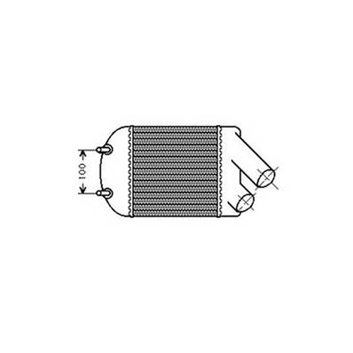 Intercooler pour RENAULT MEGANE I ph.1 1996-1999, OEM: 7700838130, Neuf