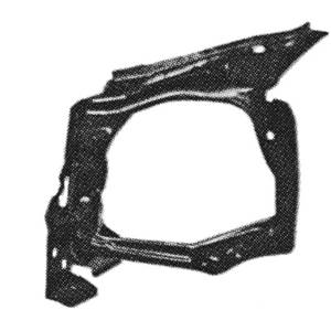 Siège de phare avant gauche pour RENAULT KANGOO I phase 1, 1997-2003, support Neuf