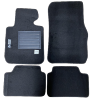 Kit 4 Tapis de sol Auto pour BMW SERIE 1 F20-F21, 2011-2019, avec sigle S1, moquette noire, Neuf