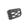 Grille avant droite pour VOLKSWAGEN GOLF VIII GTI/GTD depuis 2020, avec trous, noire, Neuve