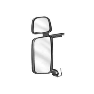 Rétroviseur gauche pour SCANIA SERIE R 2004-2009,  électrique/manuel, principal + auxiliaire, chauffant, bras long, homologué E9, Neuf