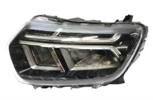 Phare gauche pour DACIA DUSTER 2021-2023, Led, avec profilés chromés intérieurs, sans moteur, Neuf