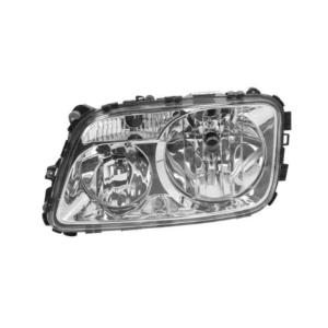 Phare gauche pour MERCEDES ACTROS MP3 depuis 2003, manuel-électrique, sans ampoule (H7-H1-PY21W-W5W), homologué, Neuf