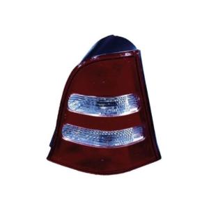 Feu arrière droit pour MERCEDES Classe A 2001-2004, rouge/incolore, Neuf